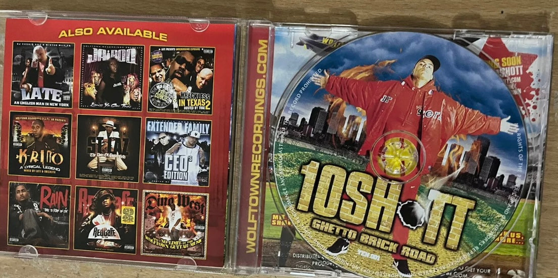 10shott – Ghetto Brick Road, moderiert von DJ Springa und gemischt von Tricksta