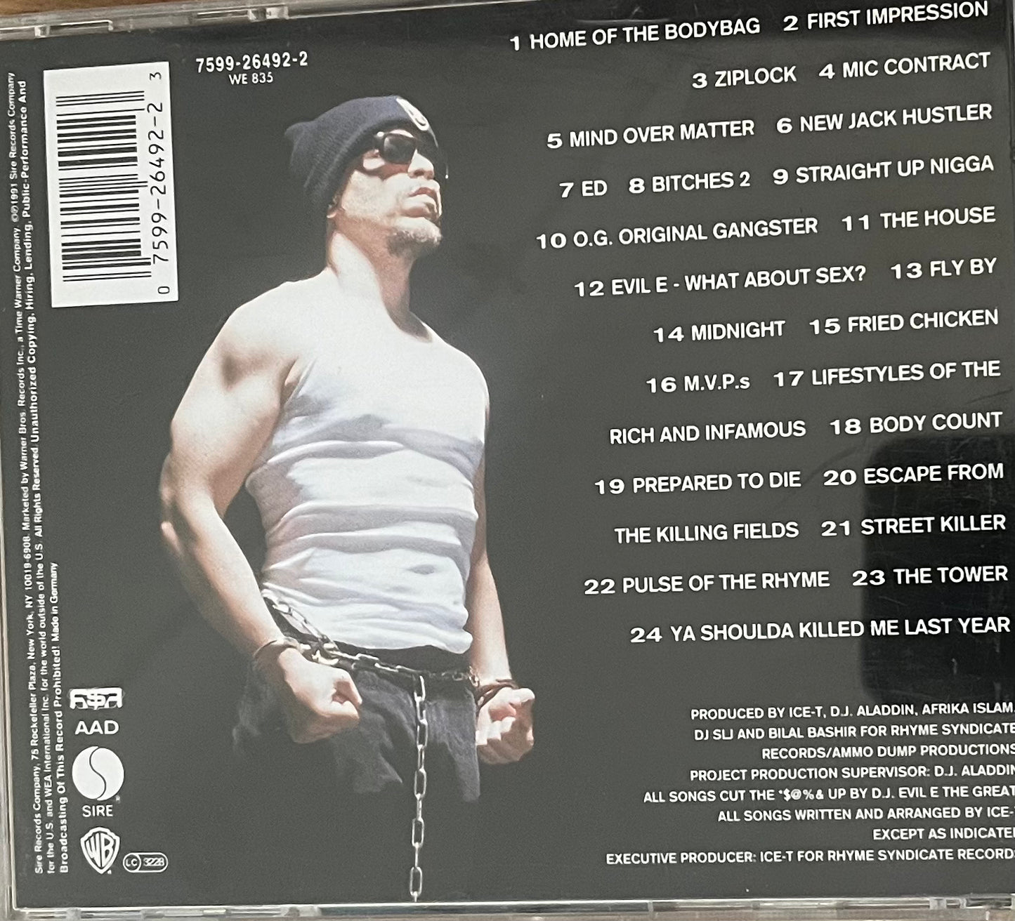 Ice T - Original Gangster