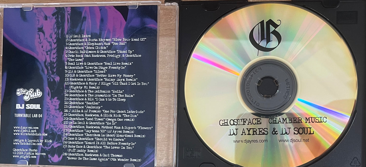 Ghostface Killah - Chamber Music - DJ Ayres & Dj Soul