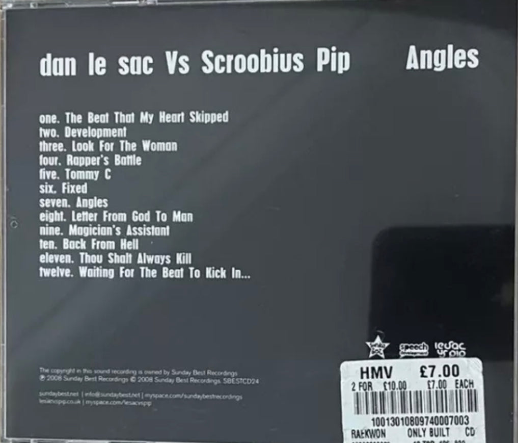 Dan Le Sac gegen Scroobius Pip – Winkel