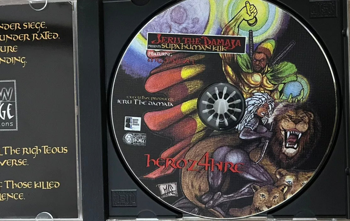 Jeru The Damaja presenta Supa Human Klik - Heroz 4 Hire - Firmado