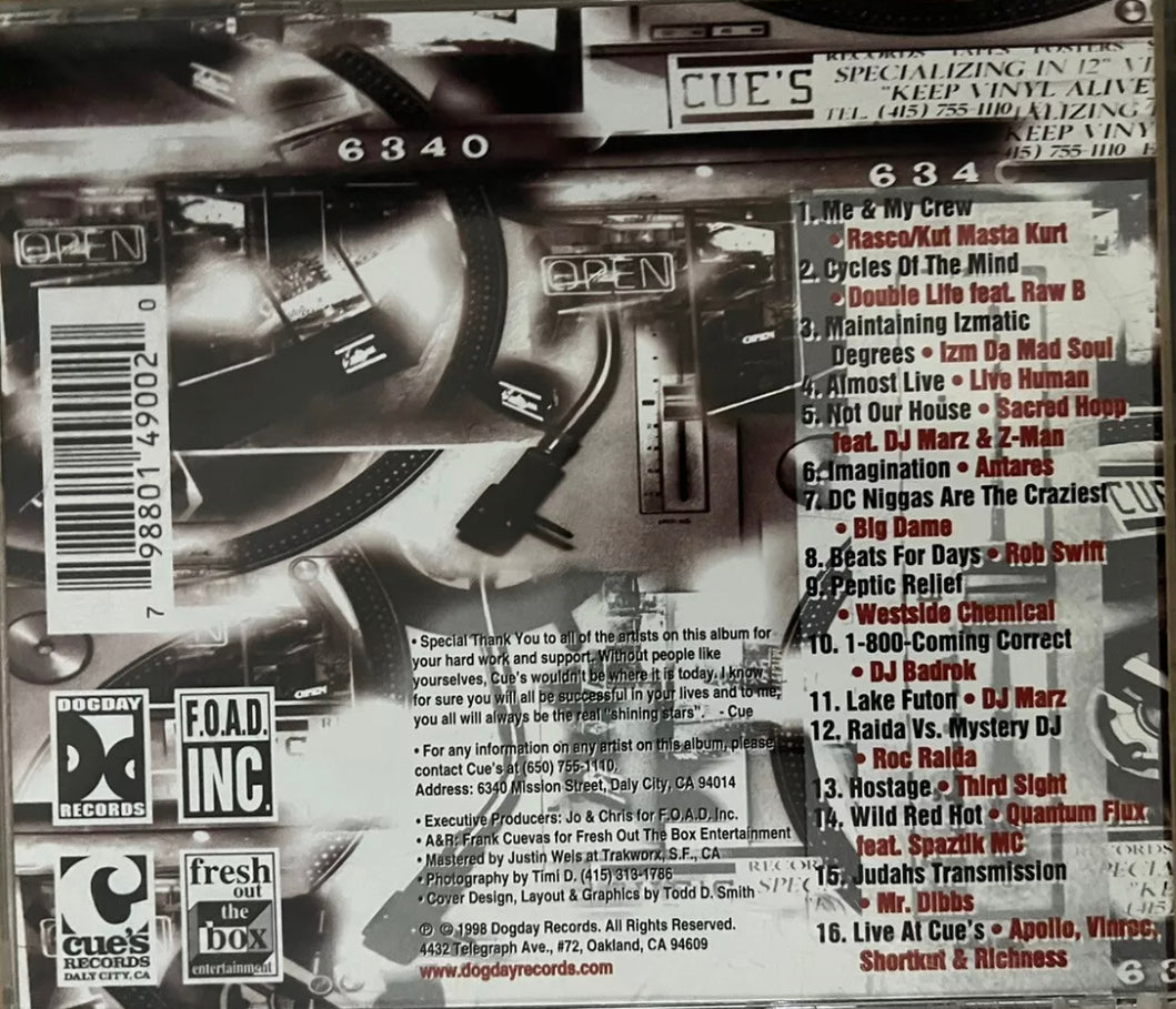 Cues Hip Hop Shop Band Eins