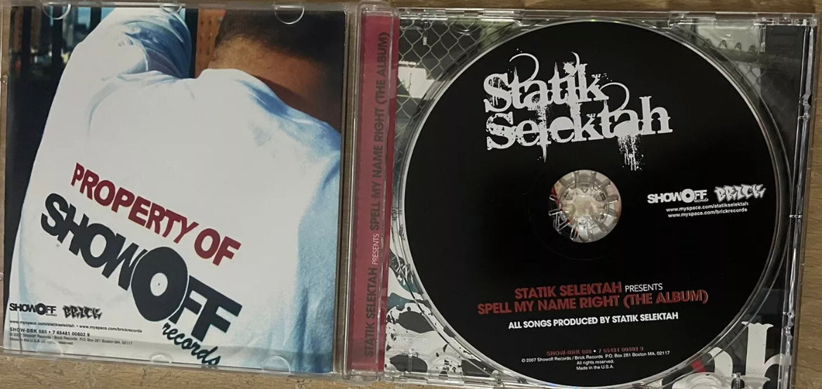 Statik Selektah - Deletrea mi nombre correctamente El álbum
