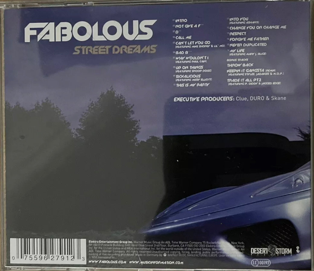 FABOLOUS - Street Dreams