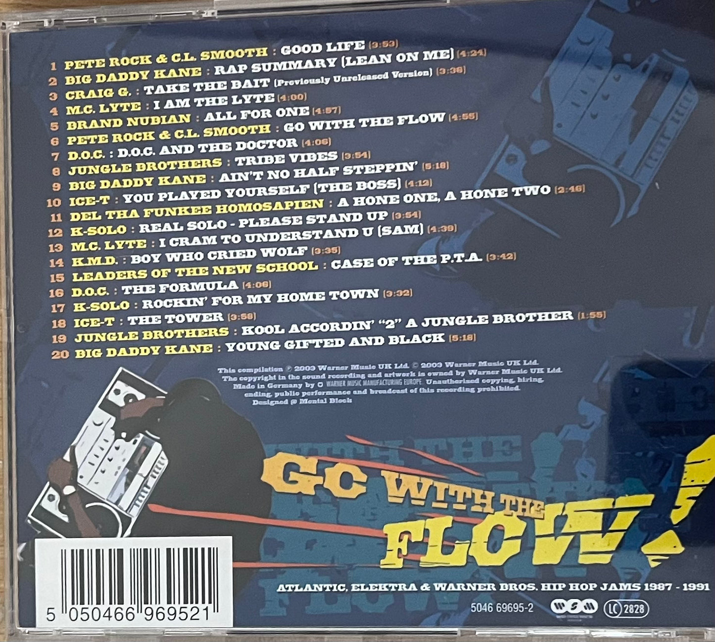 Go With The Flow - Atlantic Elekta & Warner Bros hip hop jams 1987-1991