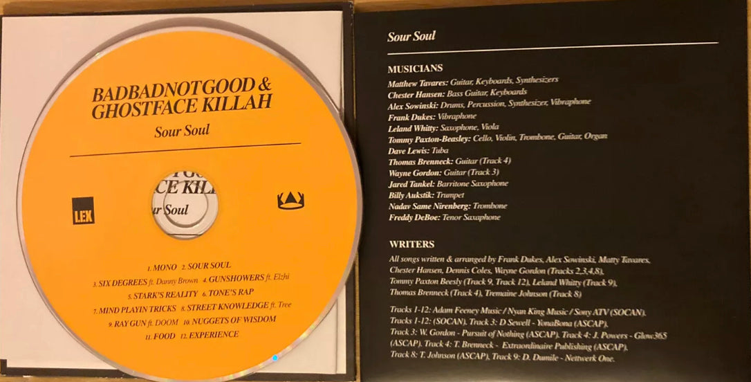 Badbadnotgood Ghostface Killah – Sour Soul