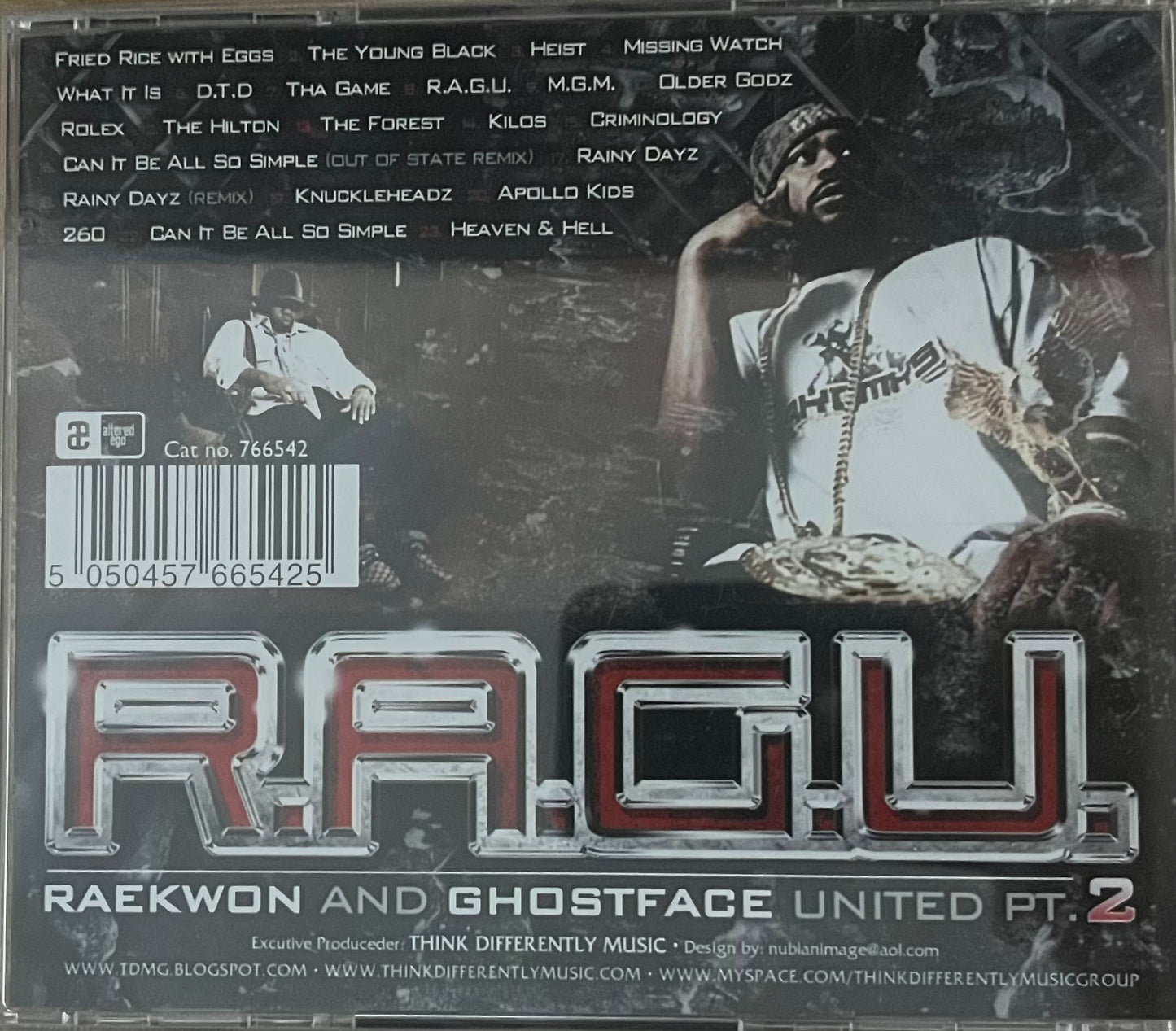 Ghostface Killah Raekwon - R.A.G.U PT2 Rae and Ghost united