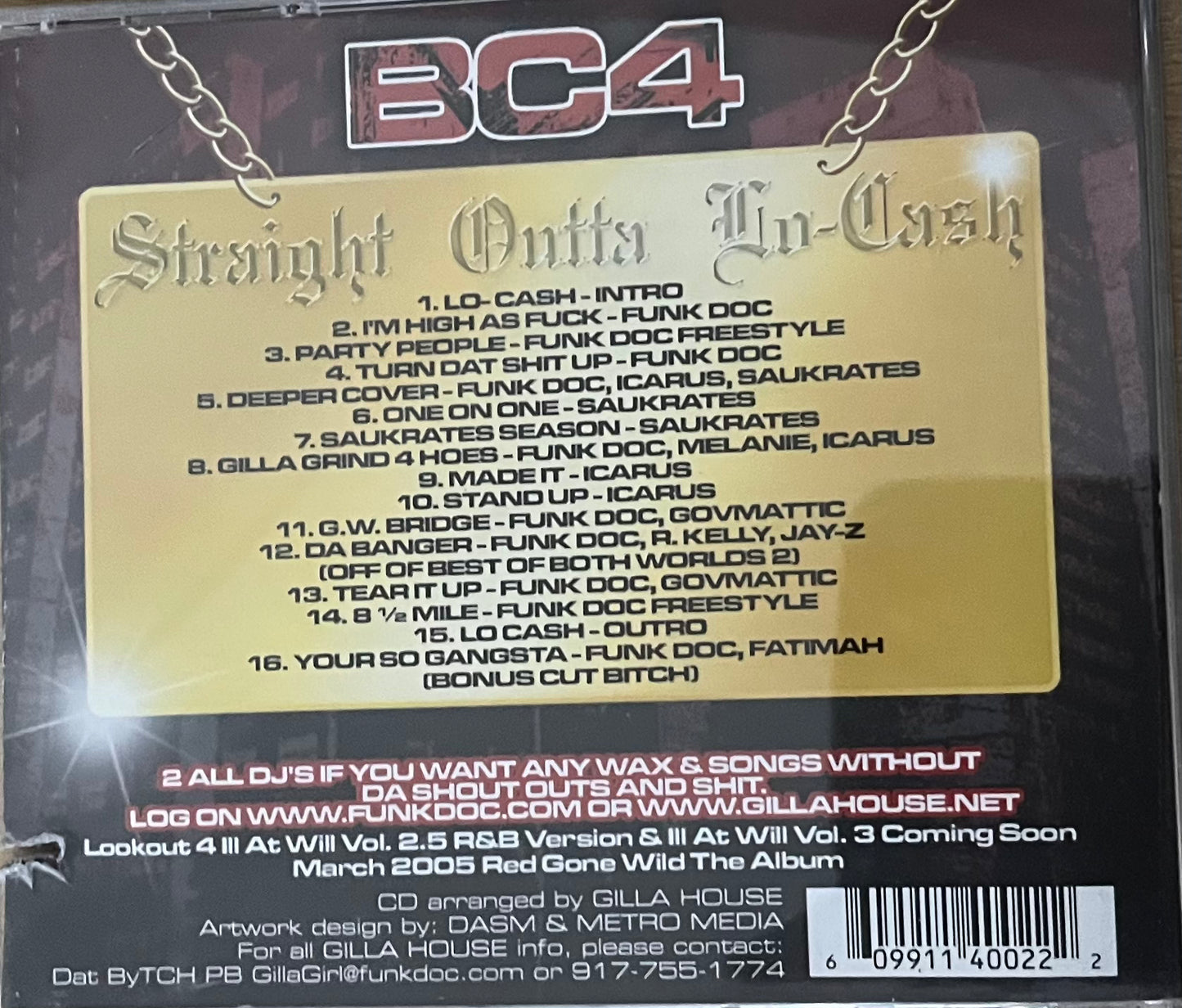Redman - ill At Will Mixtape Vol 2