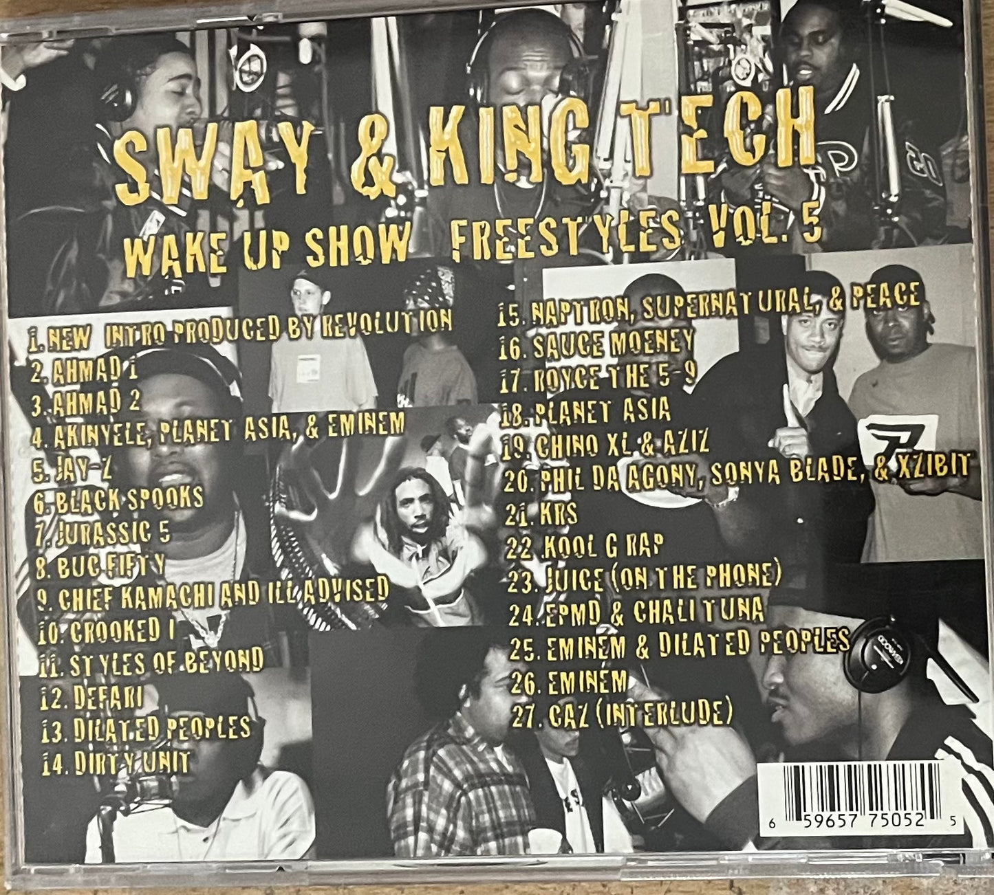 Sway & King Tech - Wake Up Show Freestyles Vol 5
