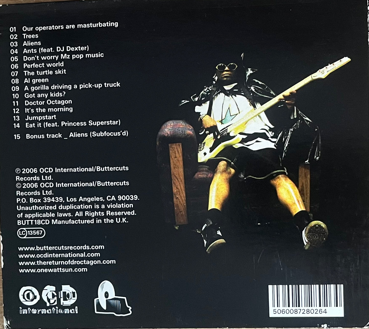 Dr Octagon - The Return Of Dr Octagon