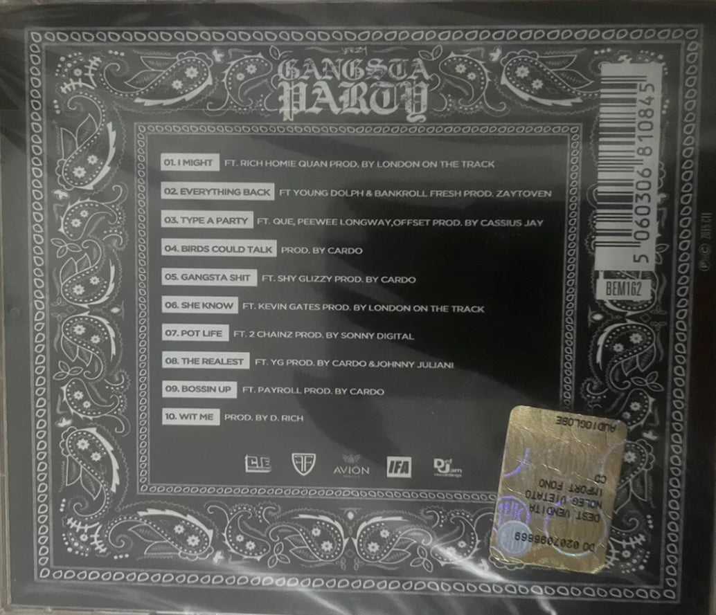 Young Jeezy – Jeezy – Gangsta Party – DJ Drama Gangsta Grillz – Versiegelt