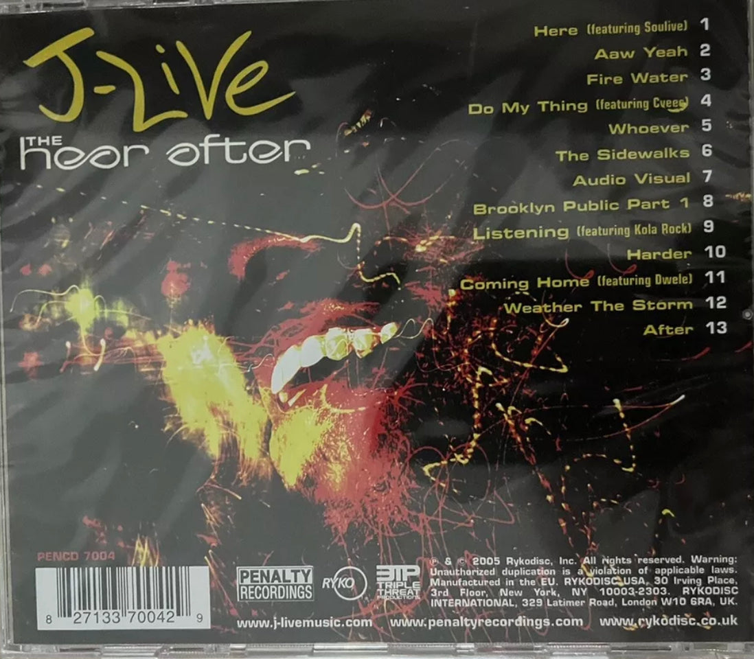 J-live - The Hear After SEALED