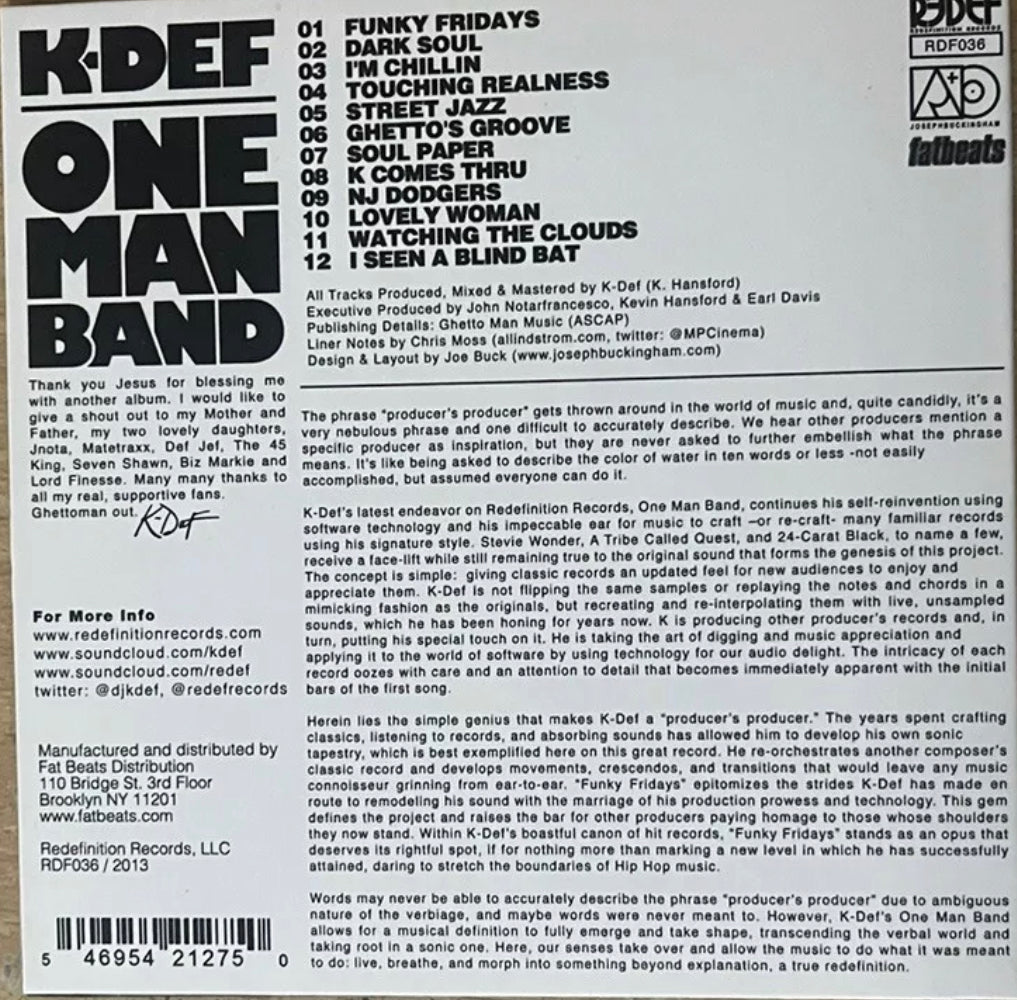 K-Def - One Man Band