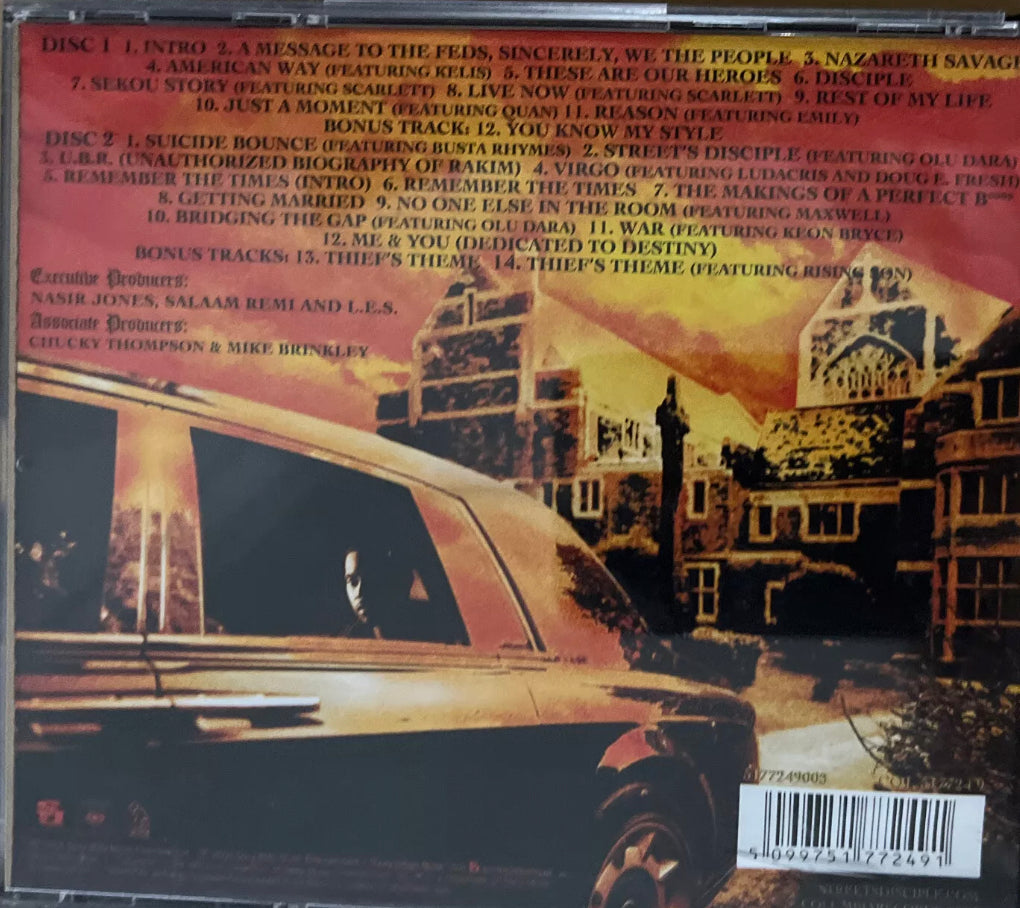 Nas - Streets Disciple - Edición de doble estuche