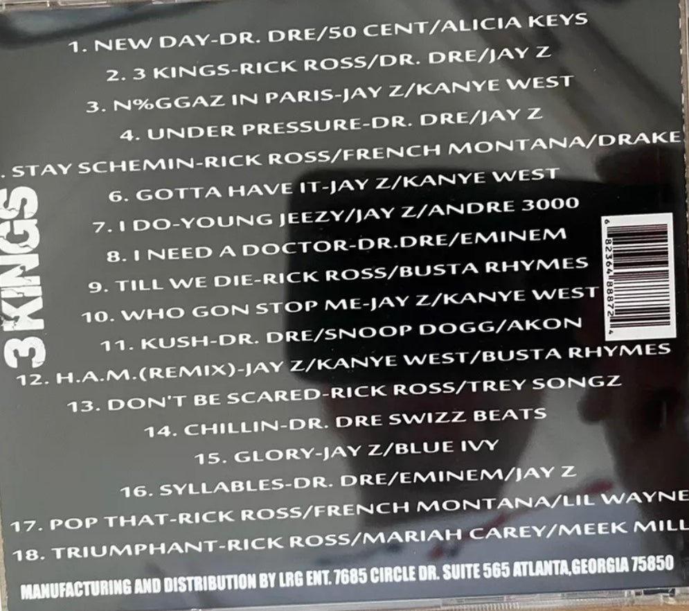 Rick Ross Dr Dre Jay Z - 3 Kings