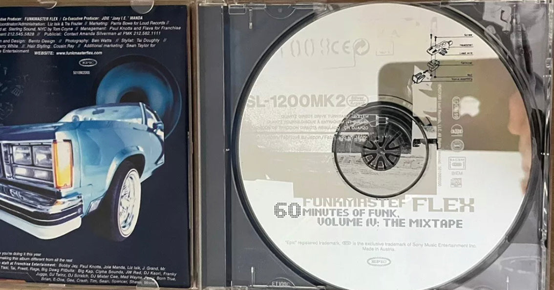 FUNKMASTER FLEX - The Mixtape Volume IV 60 Minutes Of Funk