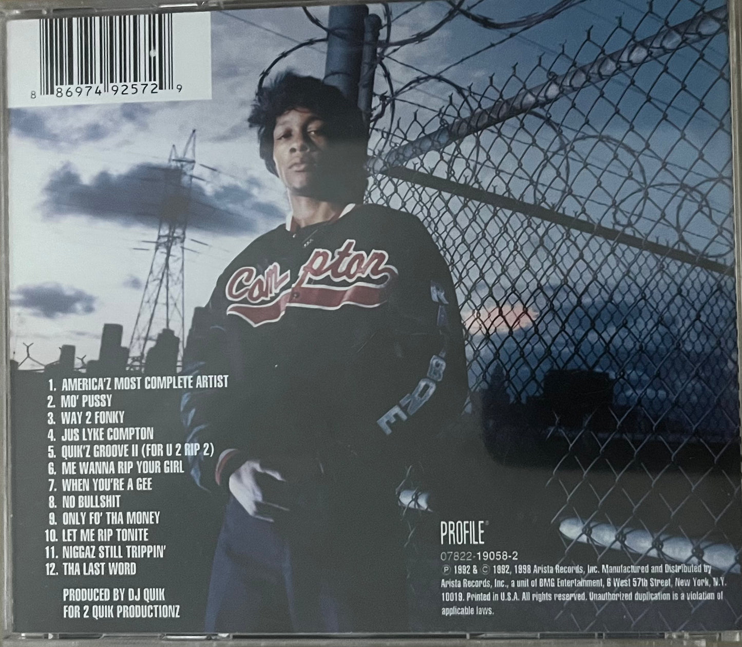 DJ Quik - Way 2 Fonky