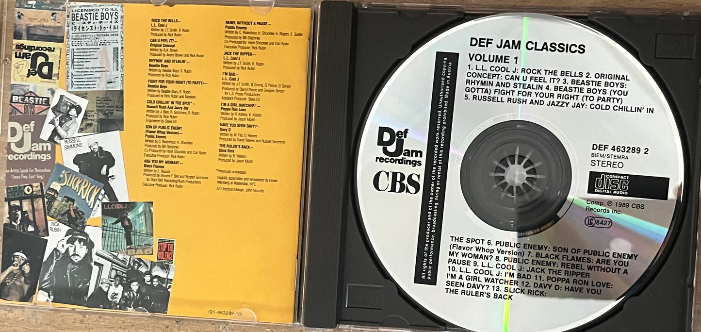 Def Jam Recordings Classics Vol 1