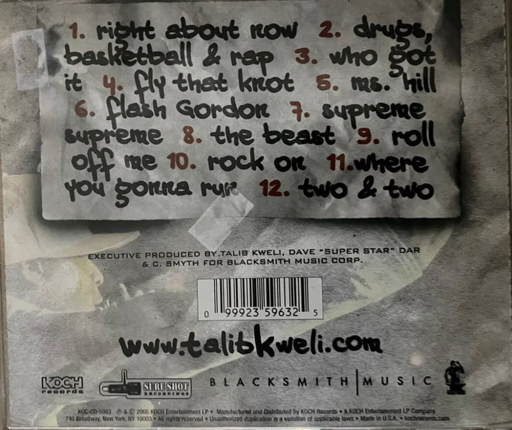 Talib Kweli - Right About Now El CD oficial de Sucka Free Mix