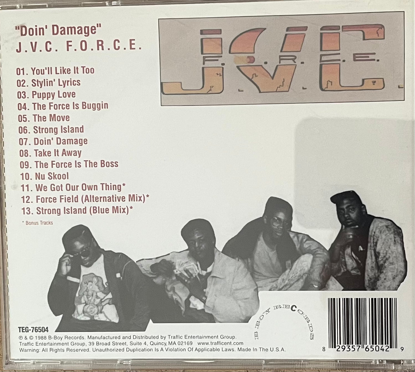 J.V.C F.O.R.C.E - Doin Damage - jvc force