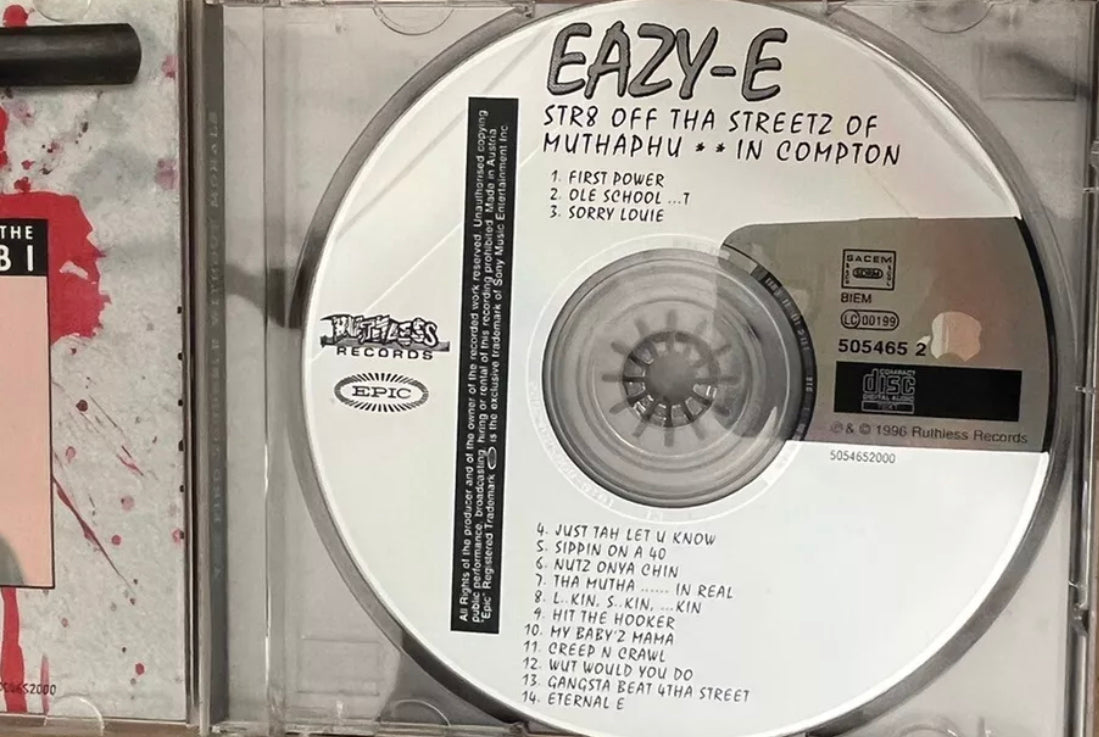 Eazy - E - Str8 Off Tha Streetz Of Muthaphu** in Compton