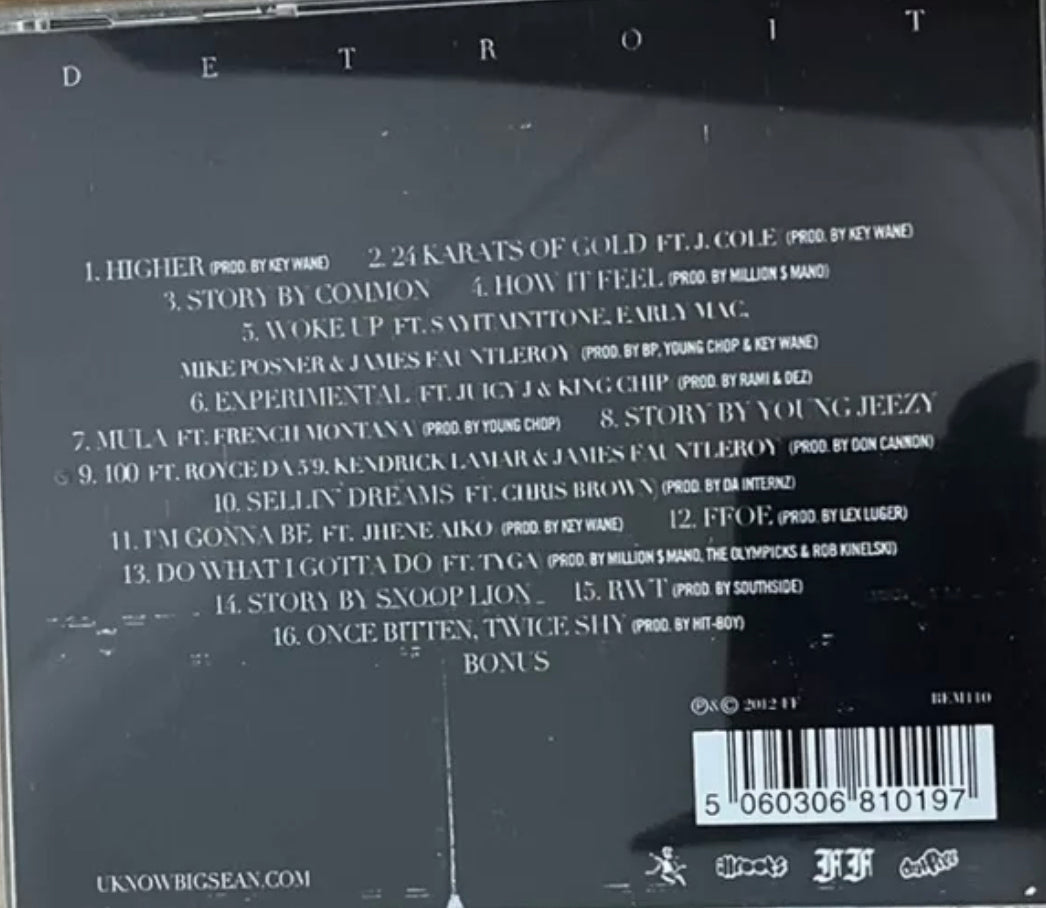 Big Sean - Detroit