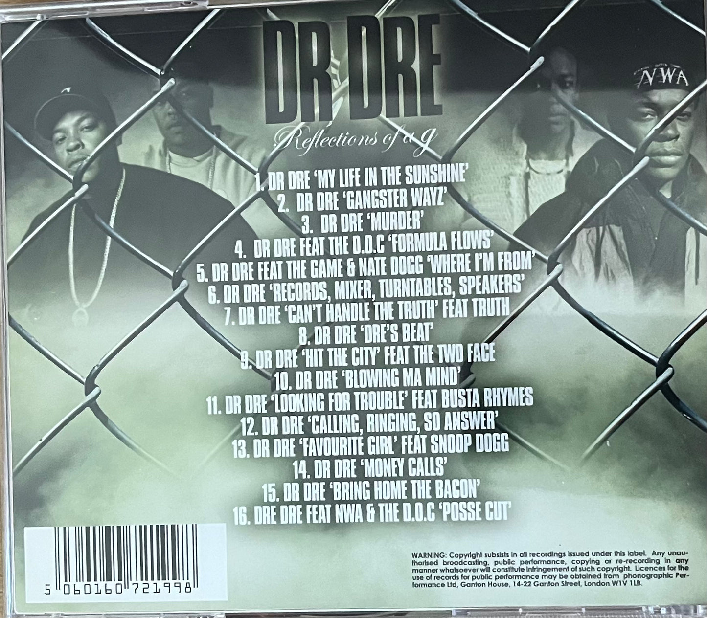 Dr Dre - Reflections of a G