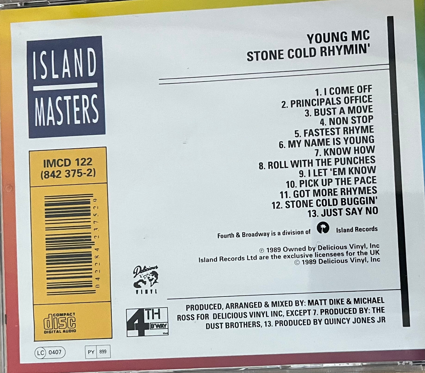 Young MC - Stone Cold Rhymin