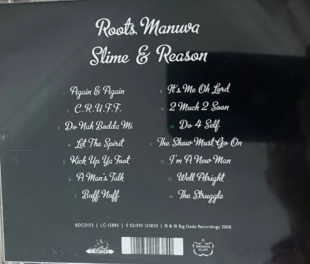 Roots Manuva - Slime & Reason