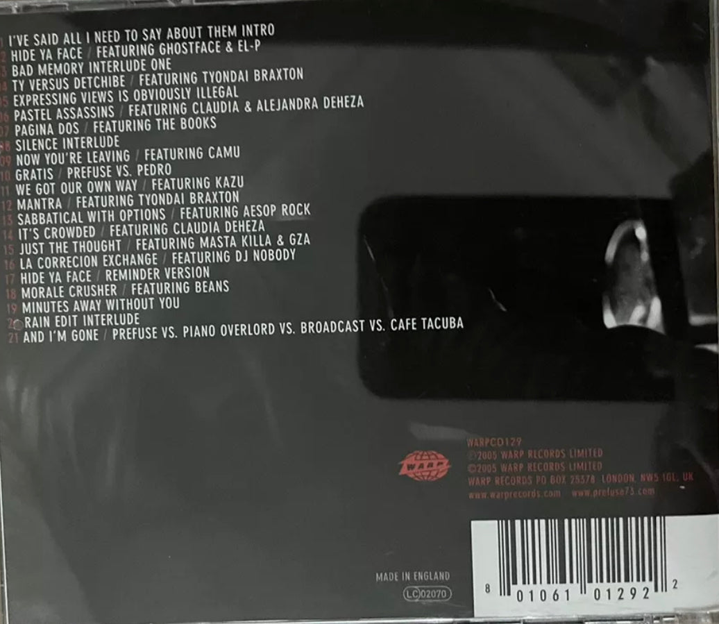 Prefuse 73 Rodeado de silencio