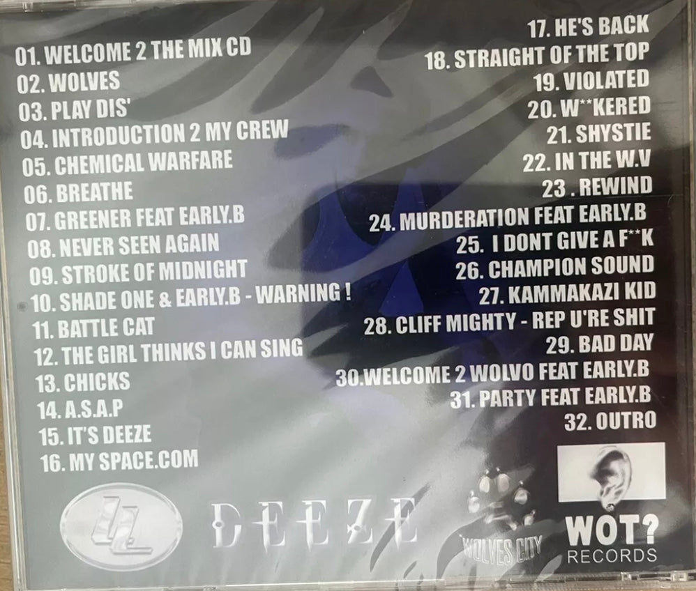 Wolves City - Deeze- SEALED