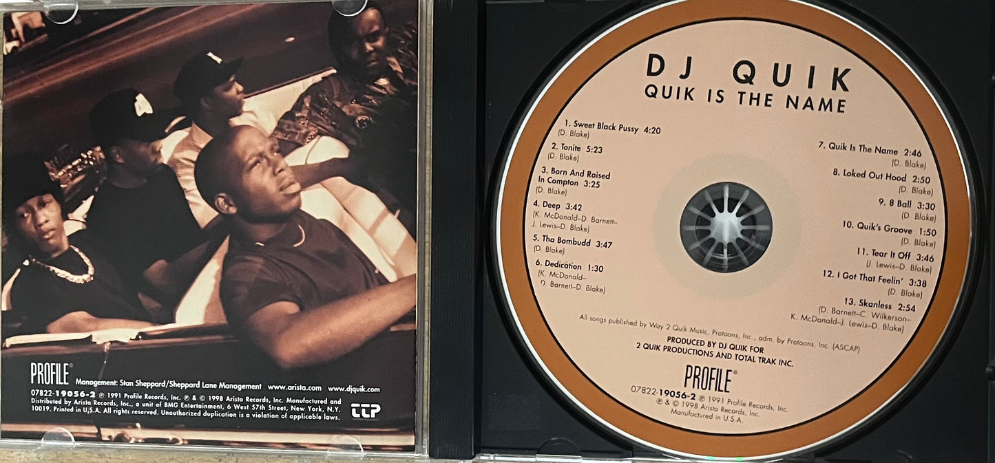 Dj Quik - Quik Is The Name