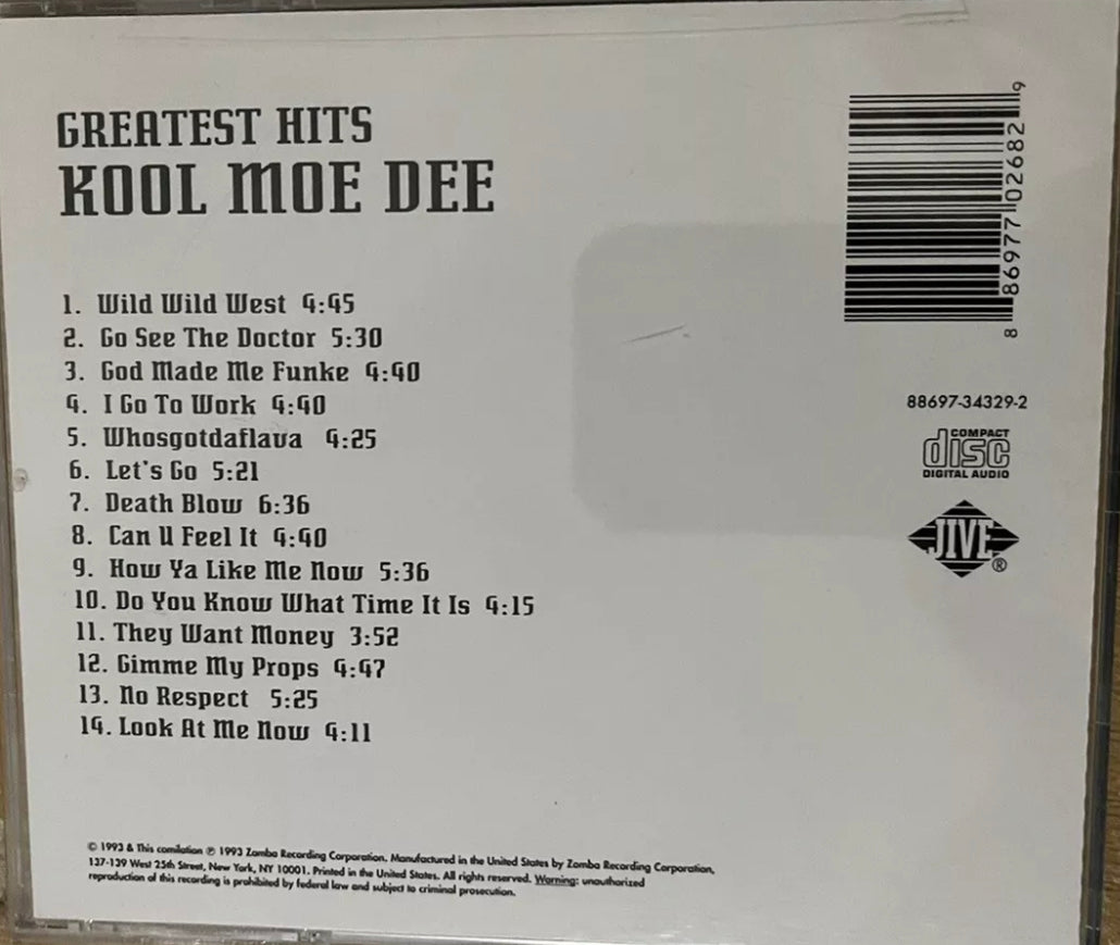 Kool Moe Dee - Greatest Hits