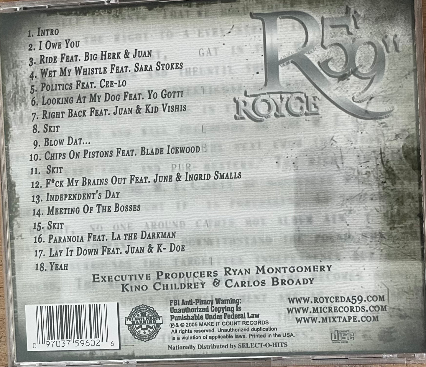 Royce Da 5’9 - Independents Day