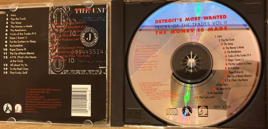 Detroits Most Wanted - Tricks Of The Trades Vol II Das Geld ist gemacht