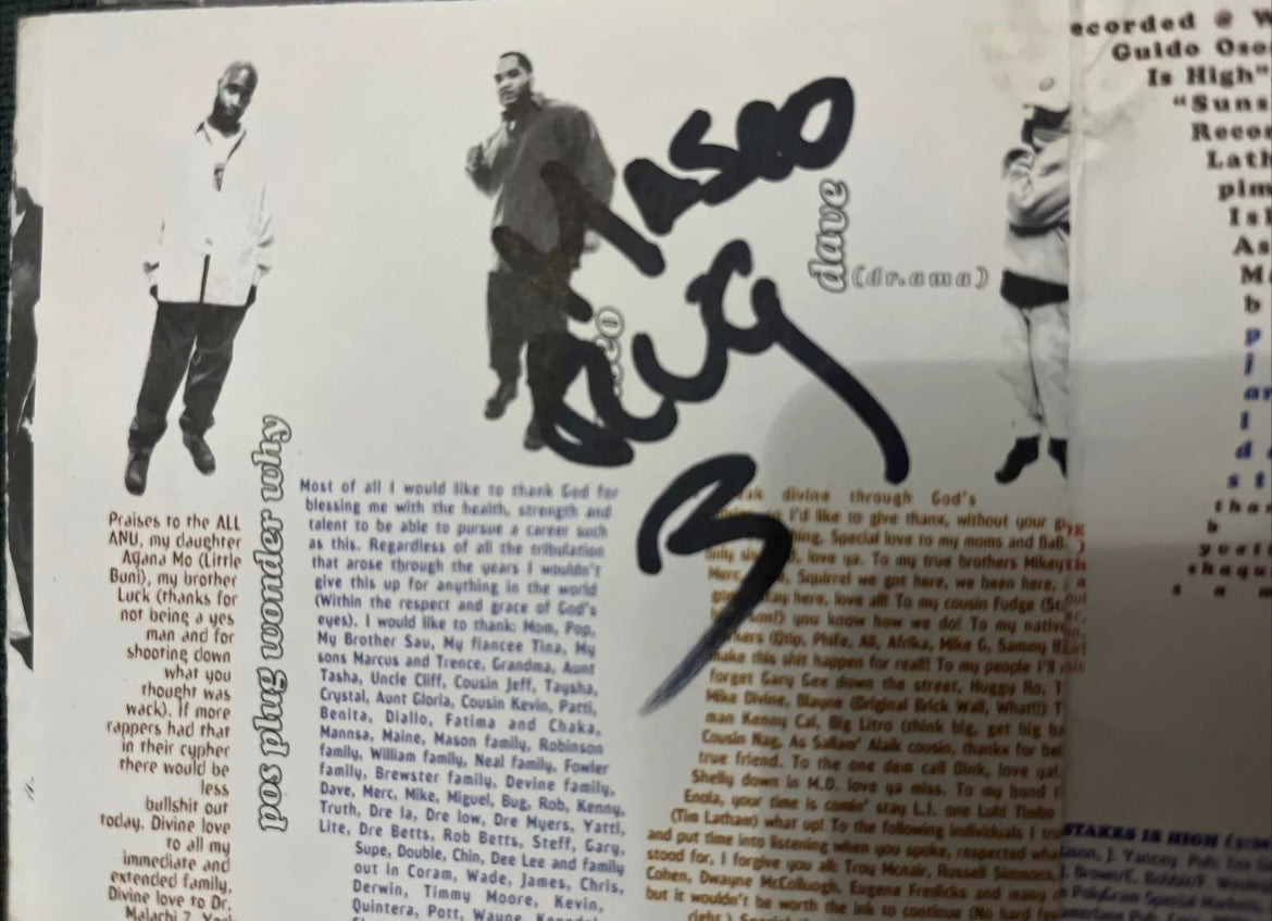 De La Soul – Stakes Is High – Maseo Signature