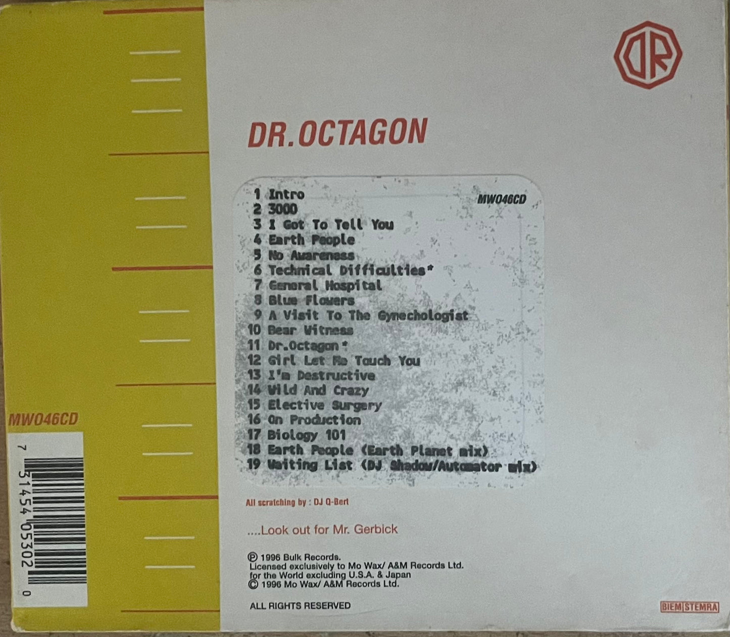 Dr Octagon - Ecologyst