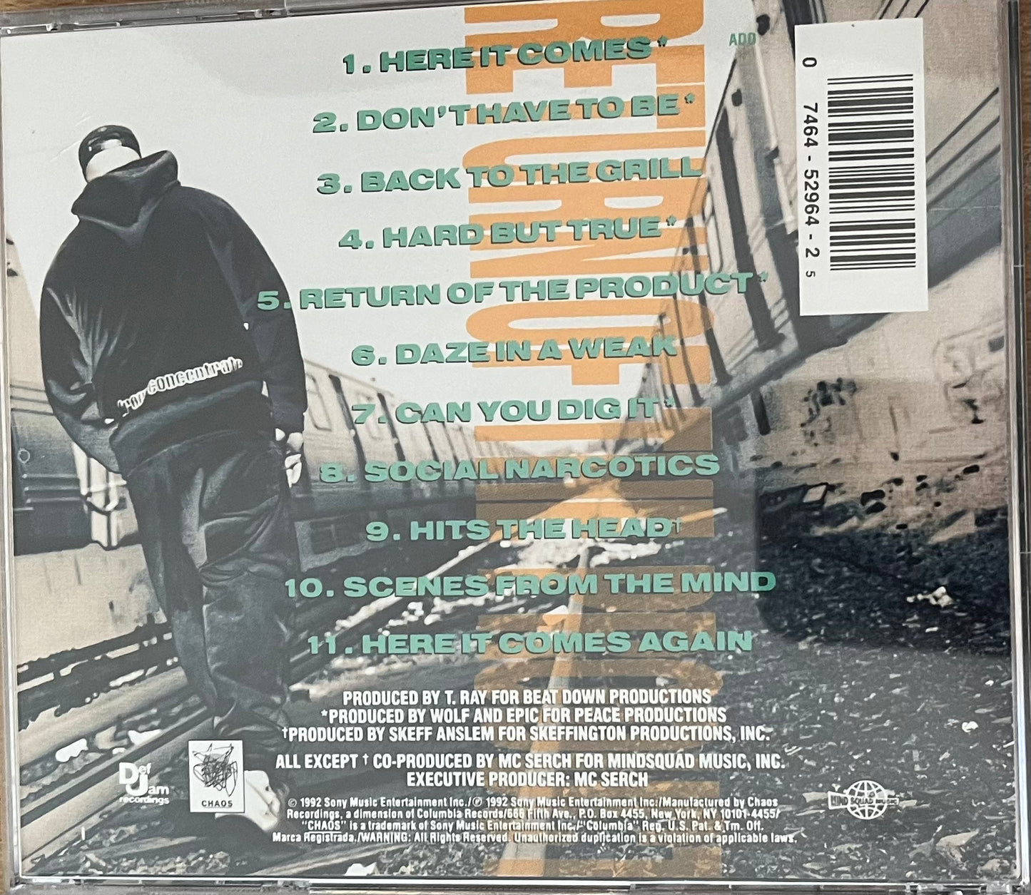 MC Serch - Return Of The Product