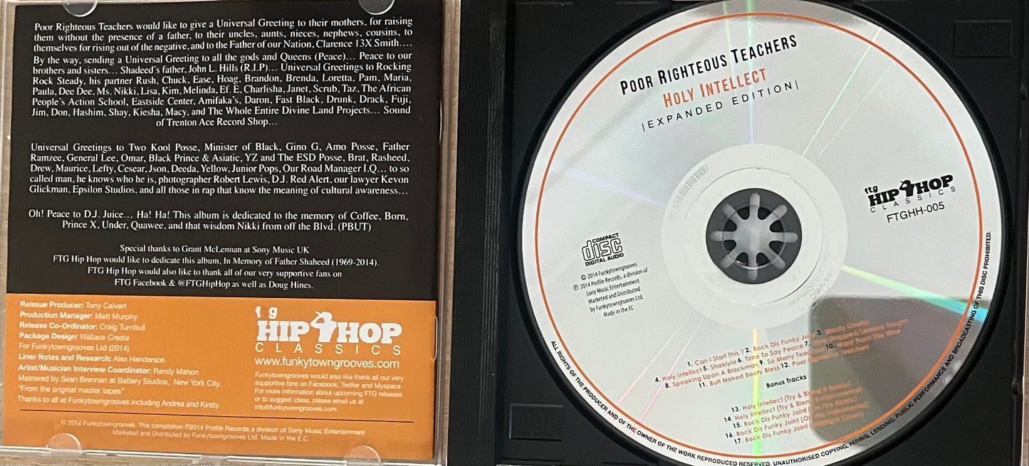 Poor Righteous Teachers - Holy Intellect - Expanded edition