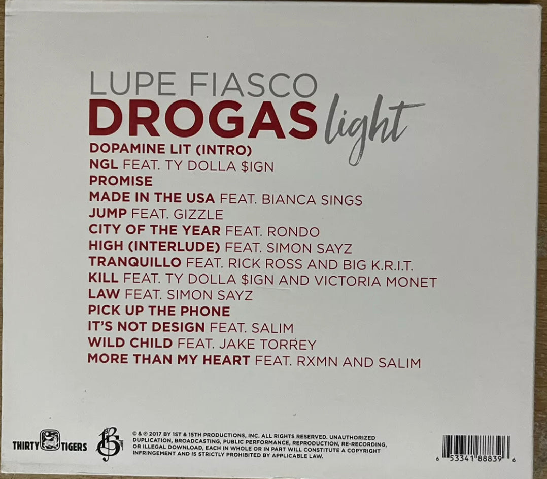 Lupe Fiasco - Drogas Light