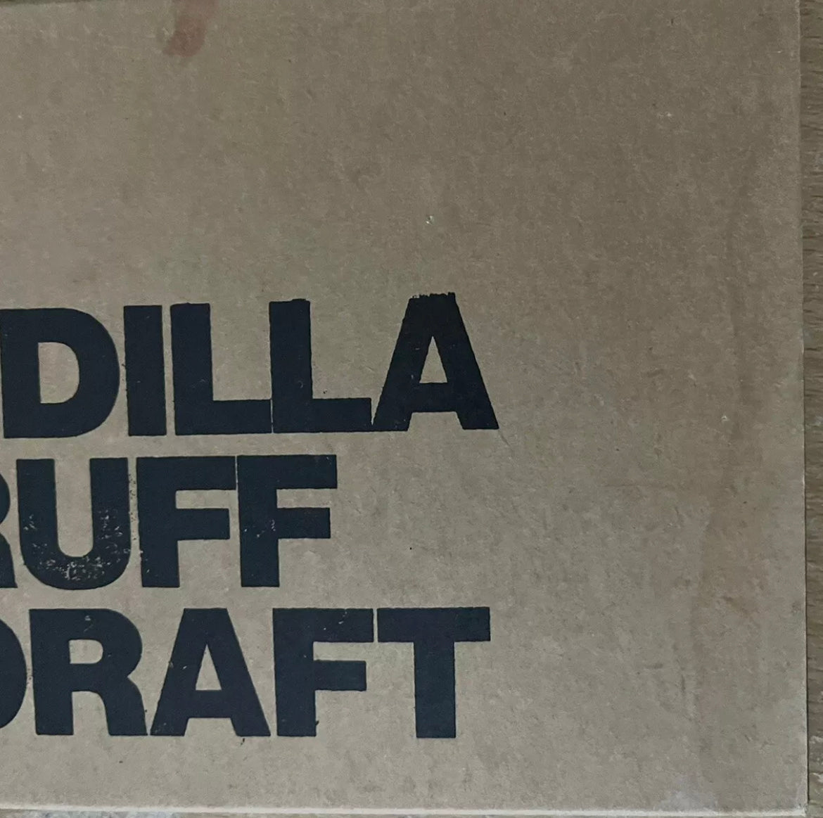 J Dilla - Ruff Draft EP