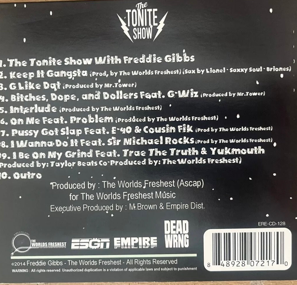 Freddie Gibbs X The Worlds Freshest - The Tonite Show