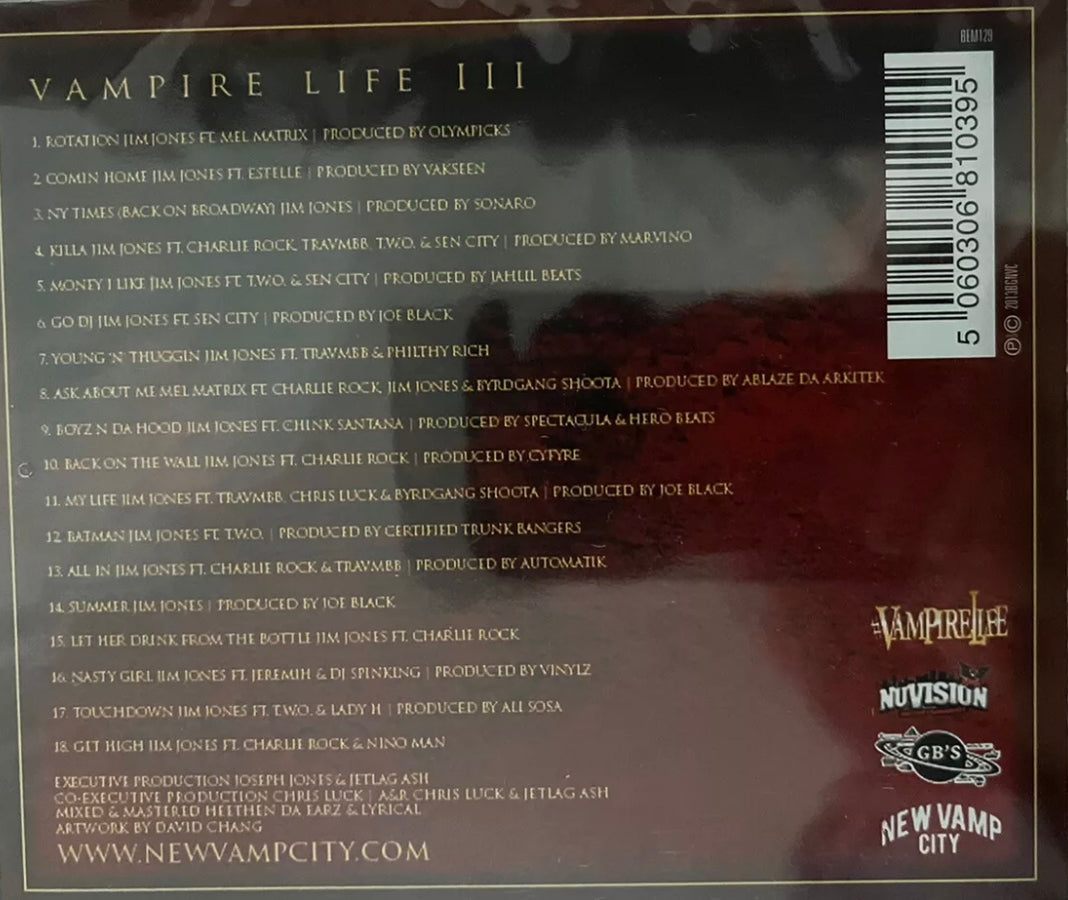 Jim Jones - Vampire Life III - SELLADO