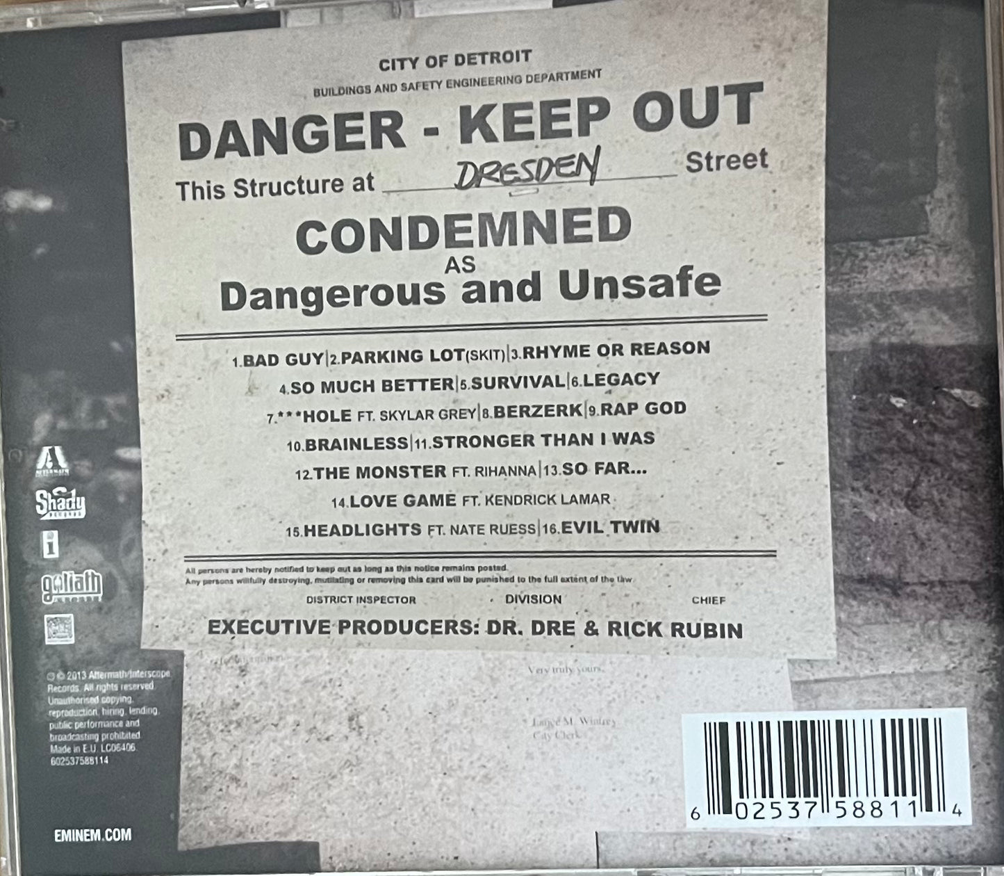Eminem - The Marshall Mathers LP 2