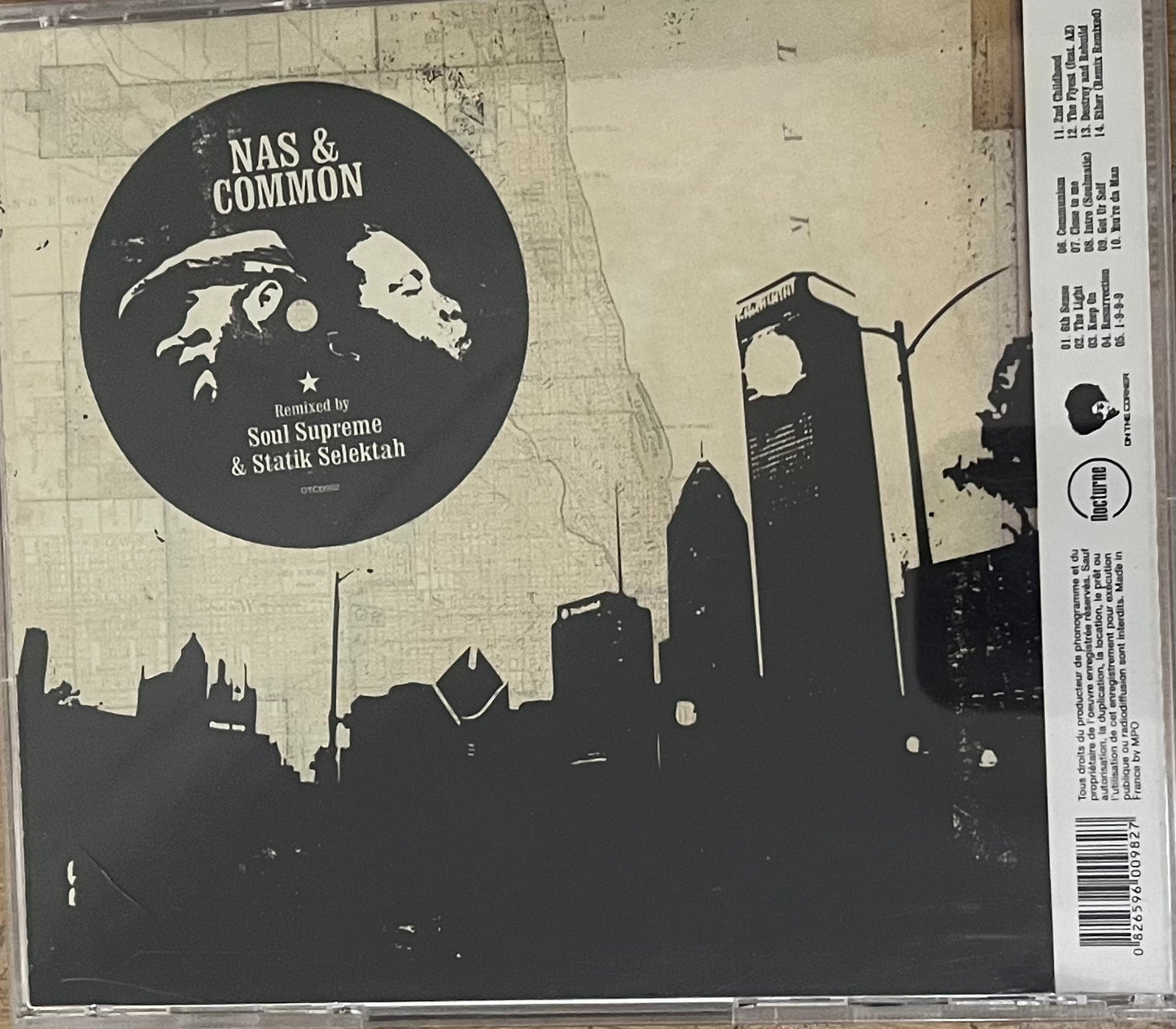 Nas & Common - Uncommonly Nasty remixed by soul supreme & statik selektah