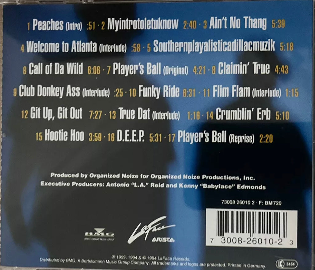 OUTKAST - Southernplayalisticadillacmuzik