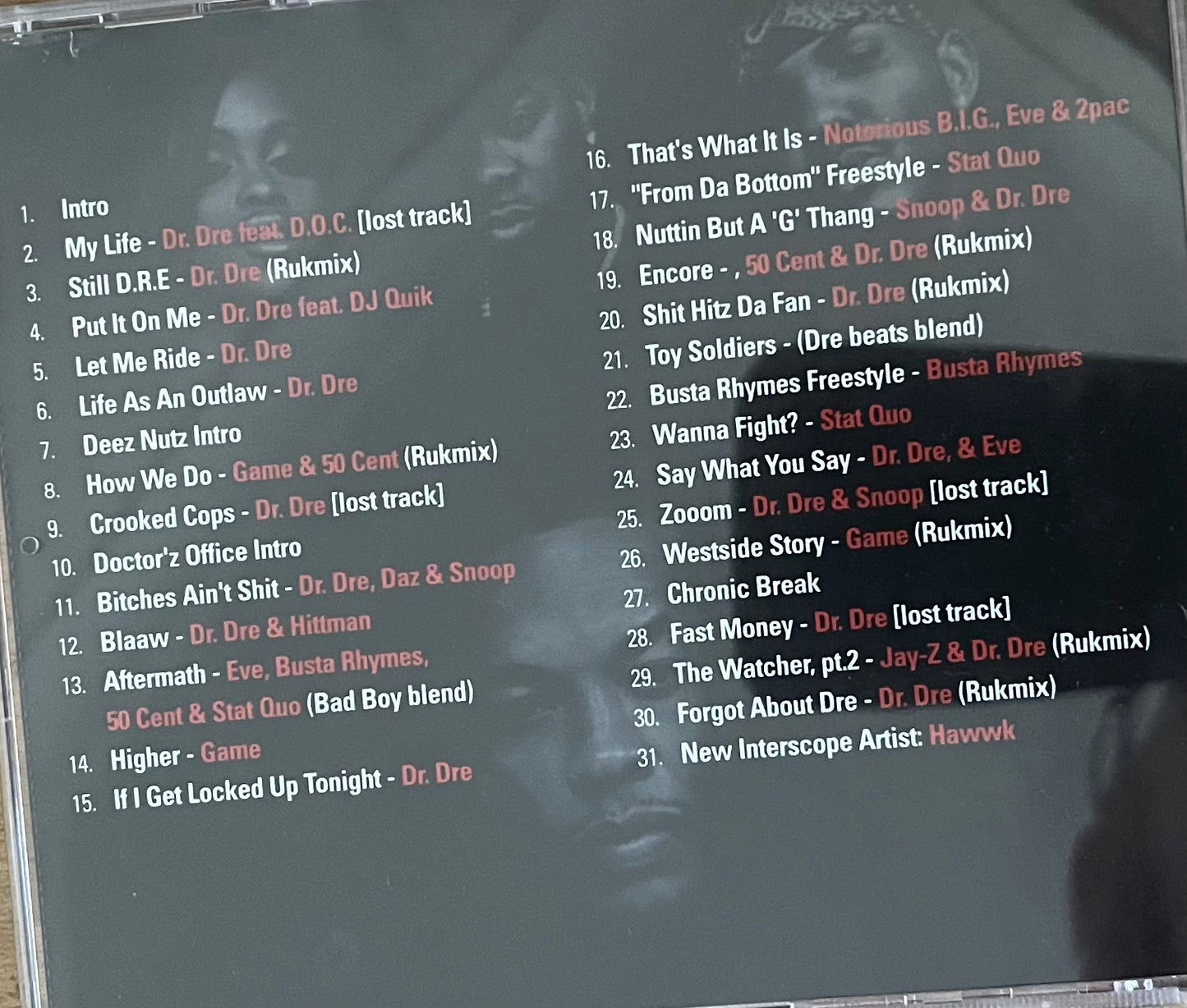 Dr Dre - Detox - The millennium of aftermath