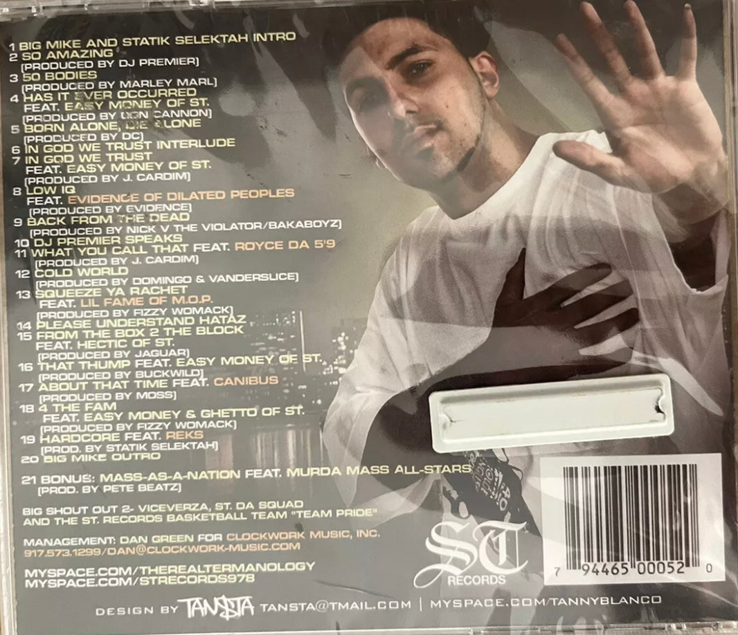 Termanología Big Mike Statik Selektah - Política de barrio V - SELLADO