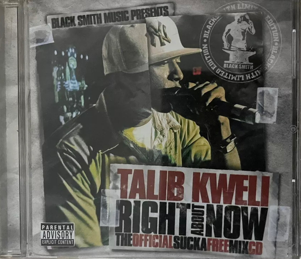 Talib Kweli - Right About Now El CD oficial de Sucka Free Mix