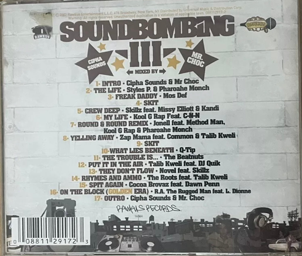 Bombardeo de sonido III Rawkus